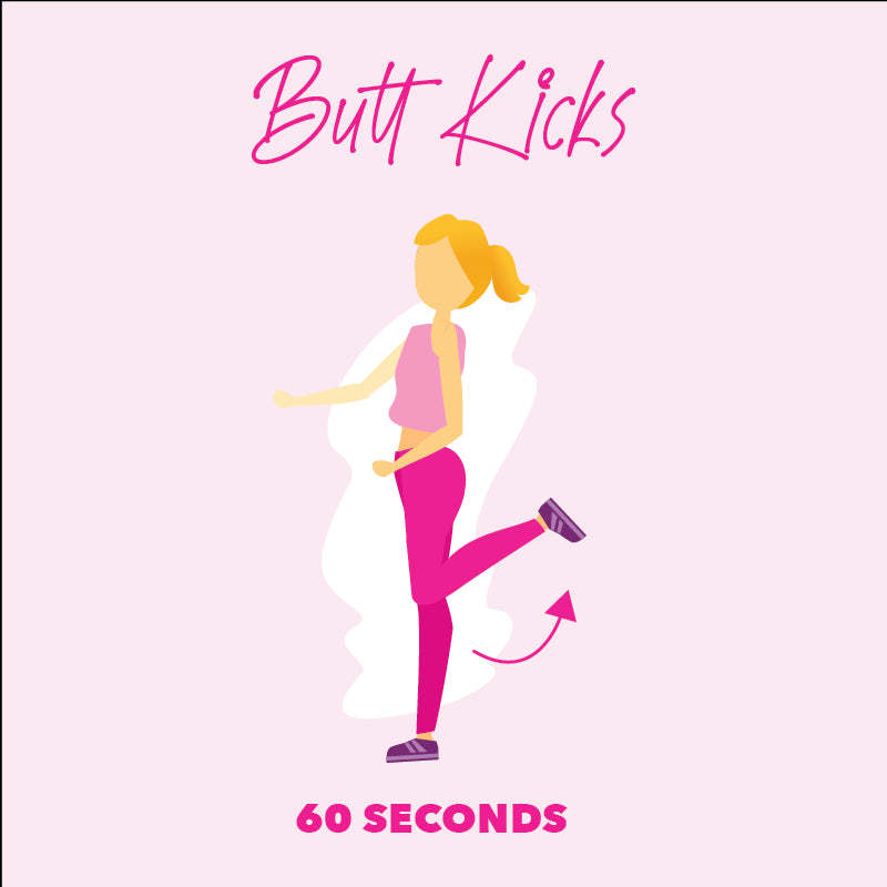 Boombod Workout Butt Kicks