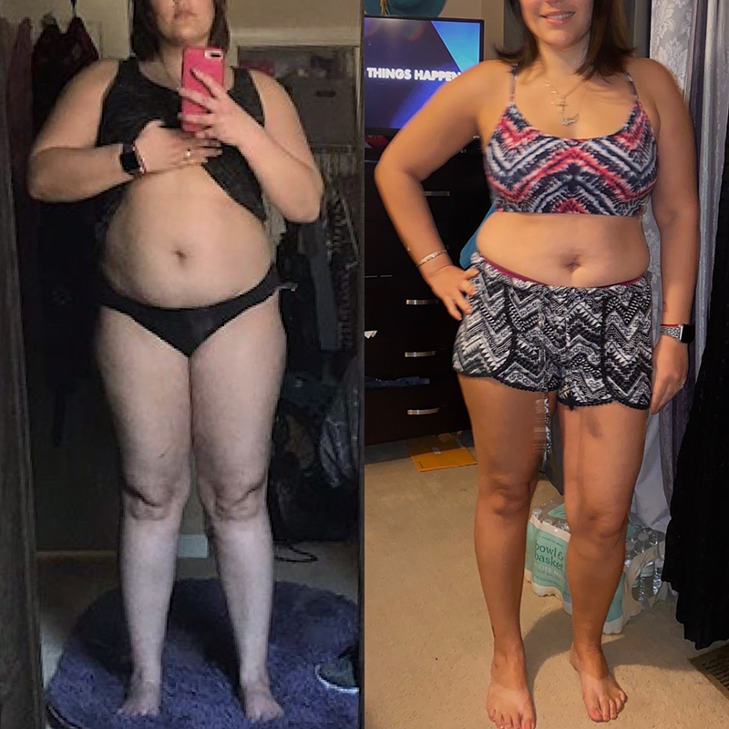Athena Before and After Boombod Diet Results