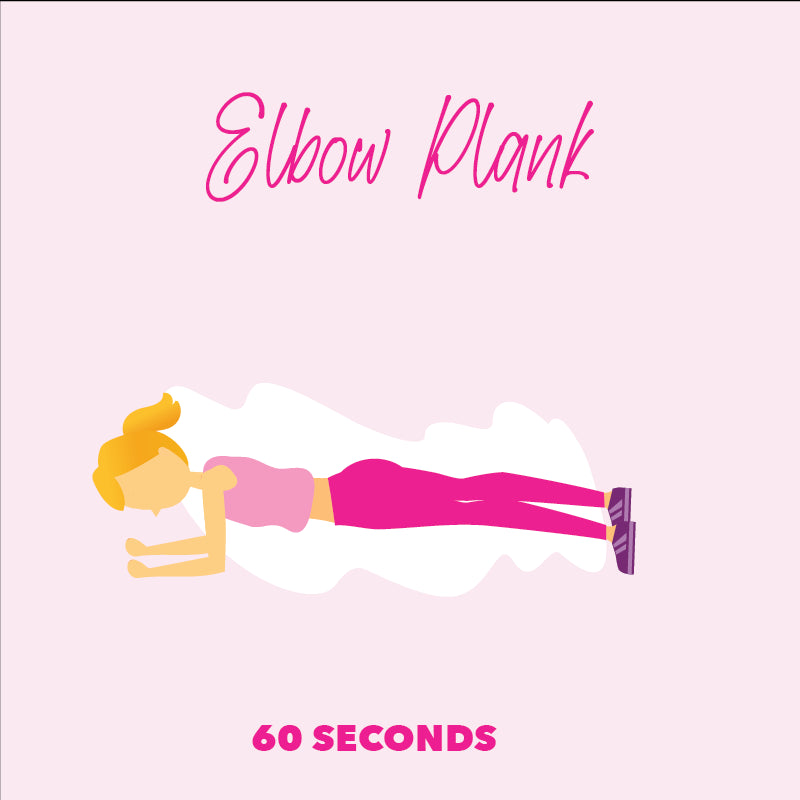 Boombod Cardio Minute - Elbow Plank