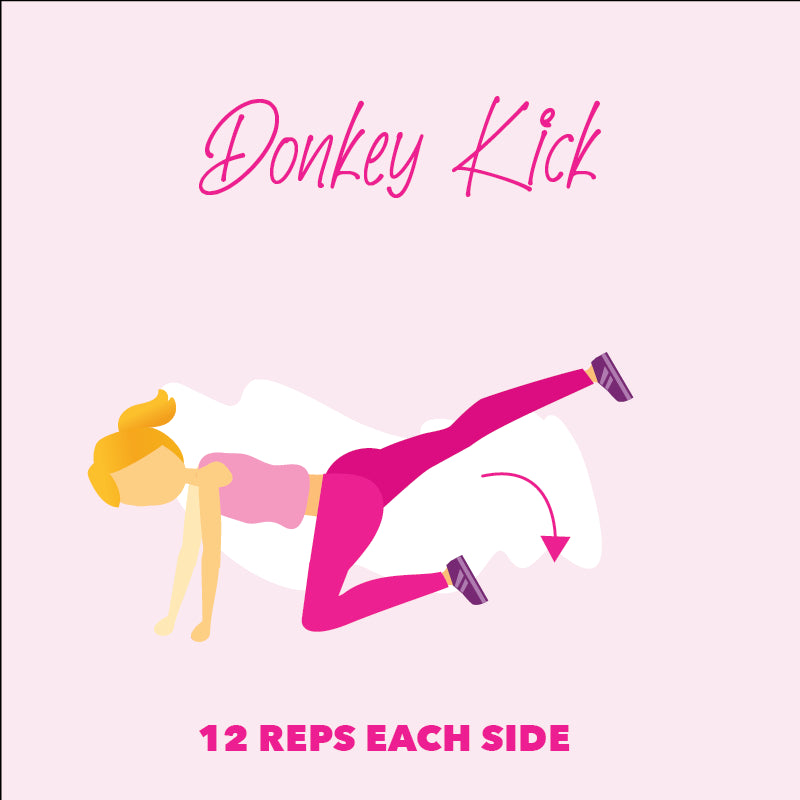 Boombod 28 Day Workout Donkey Kick