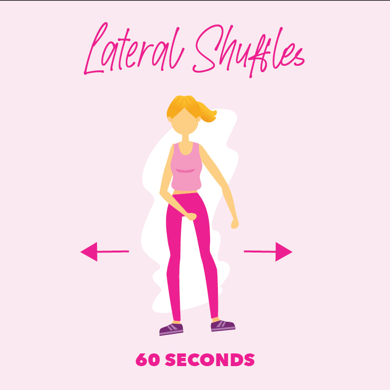 Boombod 28 Day Exercise Lateral Shuffles