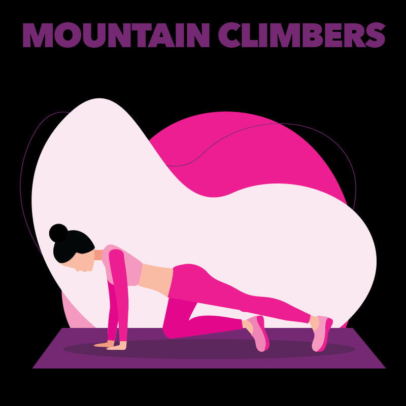 Mountain Climbers Boombod Exercise
